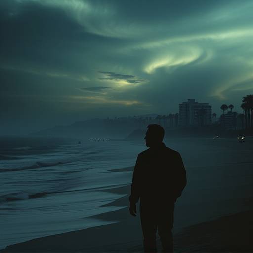 Poster of 'Coastal Crimes', a crime thriller set in Santa Monica