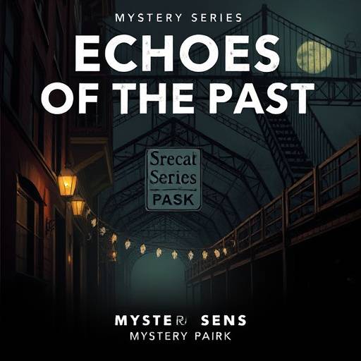 Poster of 'Echoes of the Past', a mystery series set in historic Echo Park